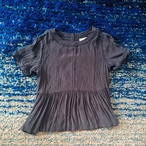 LOFT Peplum Blouse M